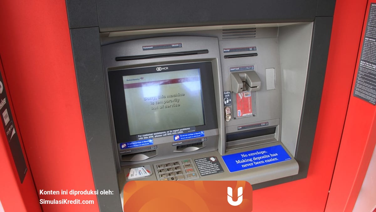 cara menggunakan mesin atm